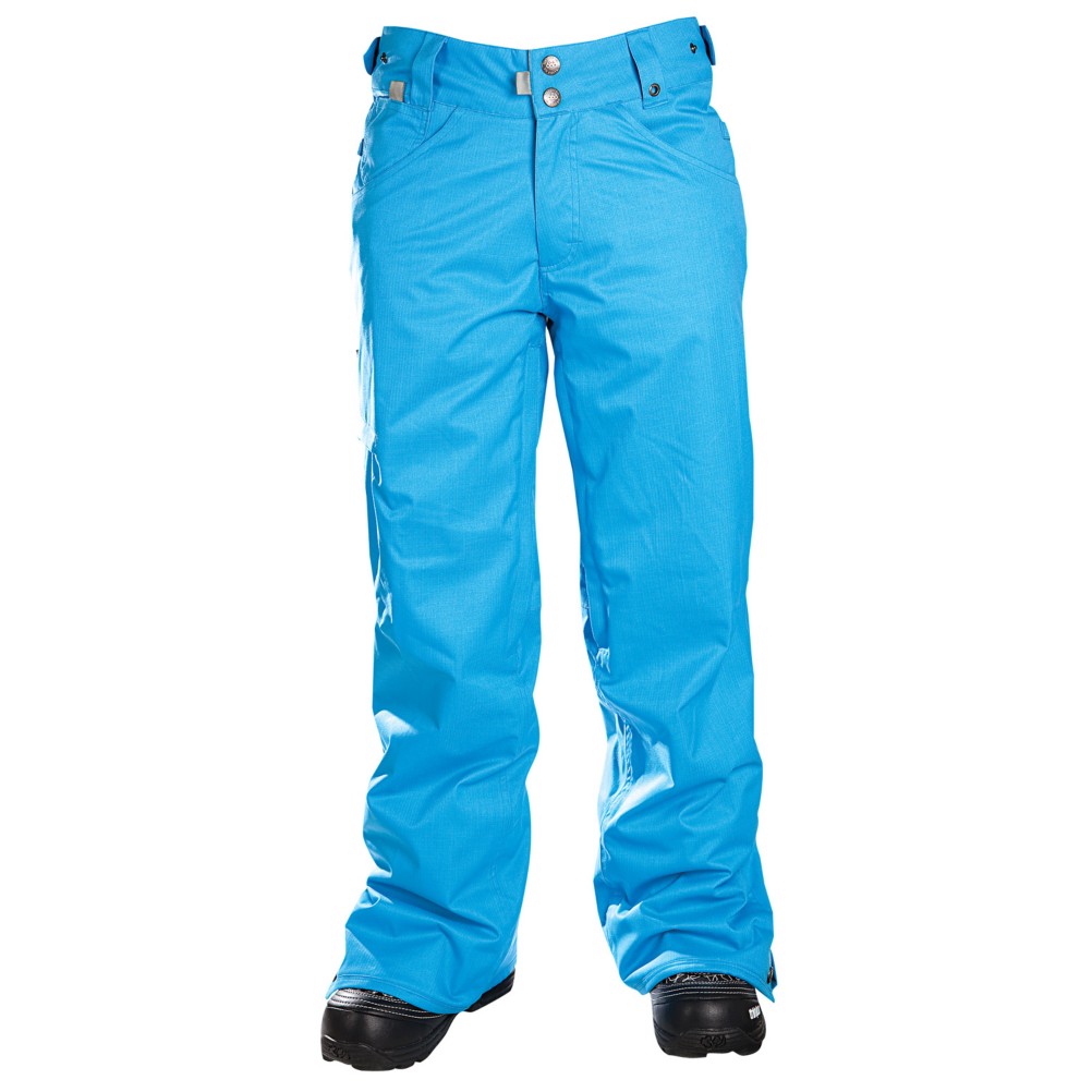 Sky Herringbone Denim