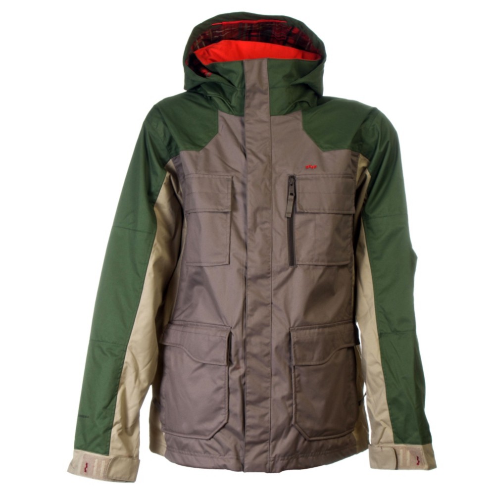 Foursquare Brady Mens Shell Snowboard Jacket 2011
