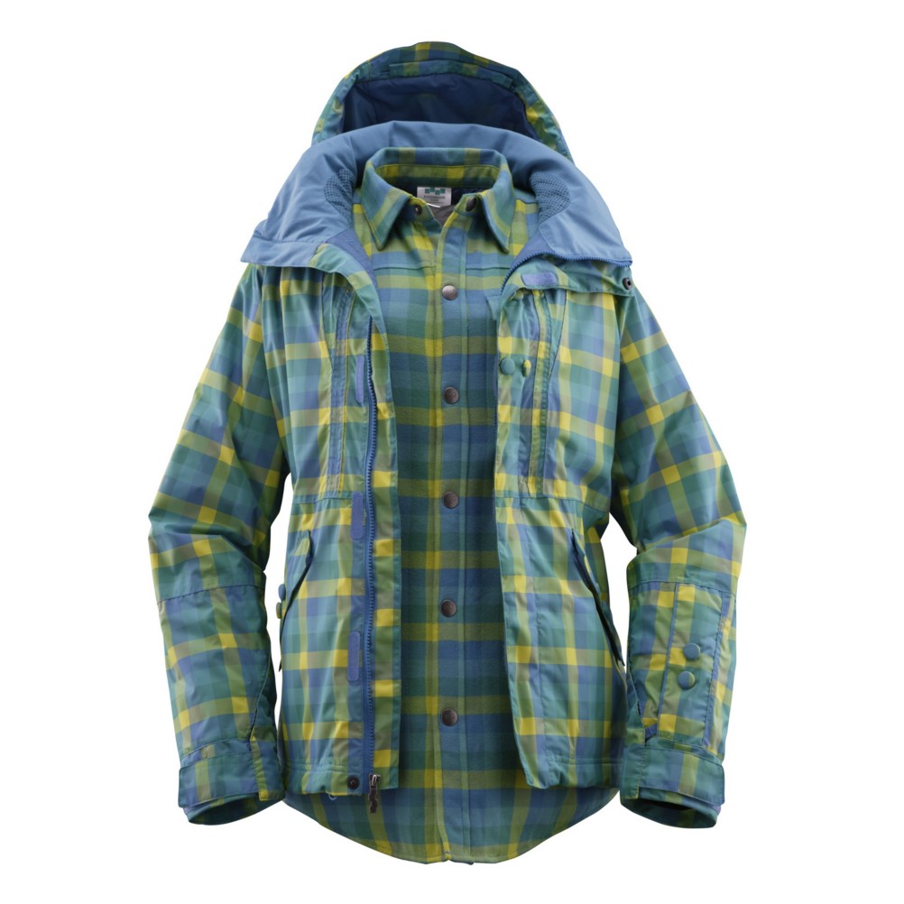 Pixel Plaid Helsinki Blue