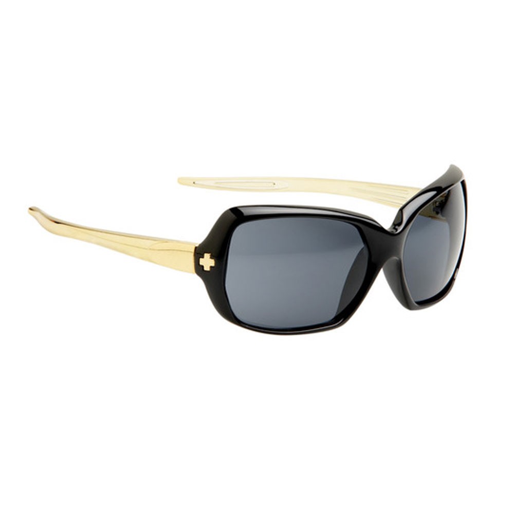 Black with Gold Temples