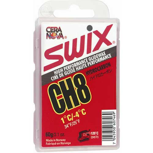 Swix CH8 Red Hydrocarbon Glidewax 2010