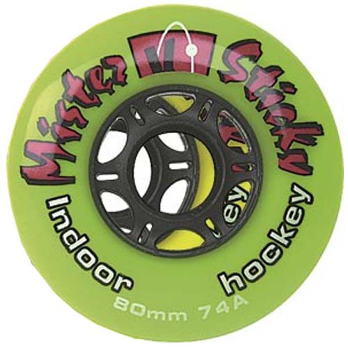 Kryptonics MR STICKY Indoor Roller Hockey Wheels - 4 Pack
