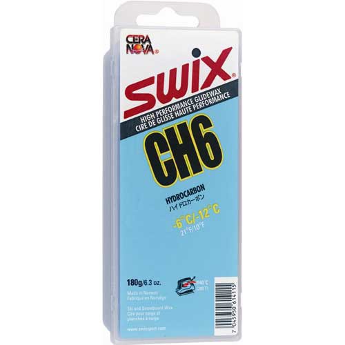 Swix CH6 Blue HydroCarbon Glidewax 180 2010