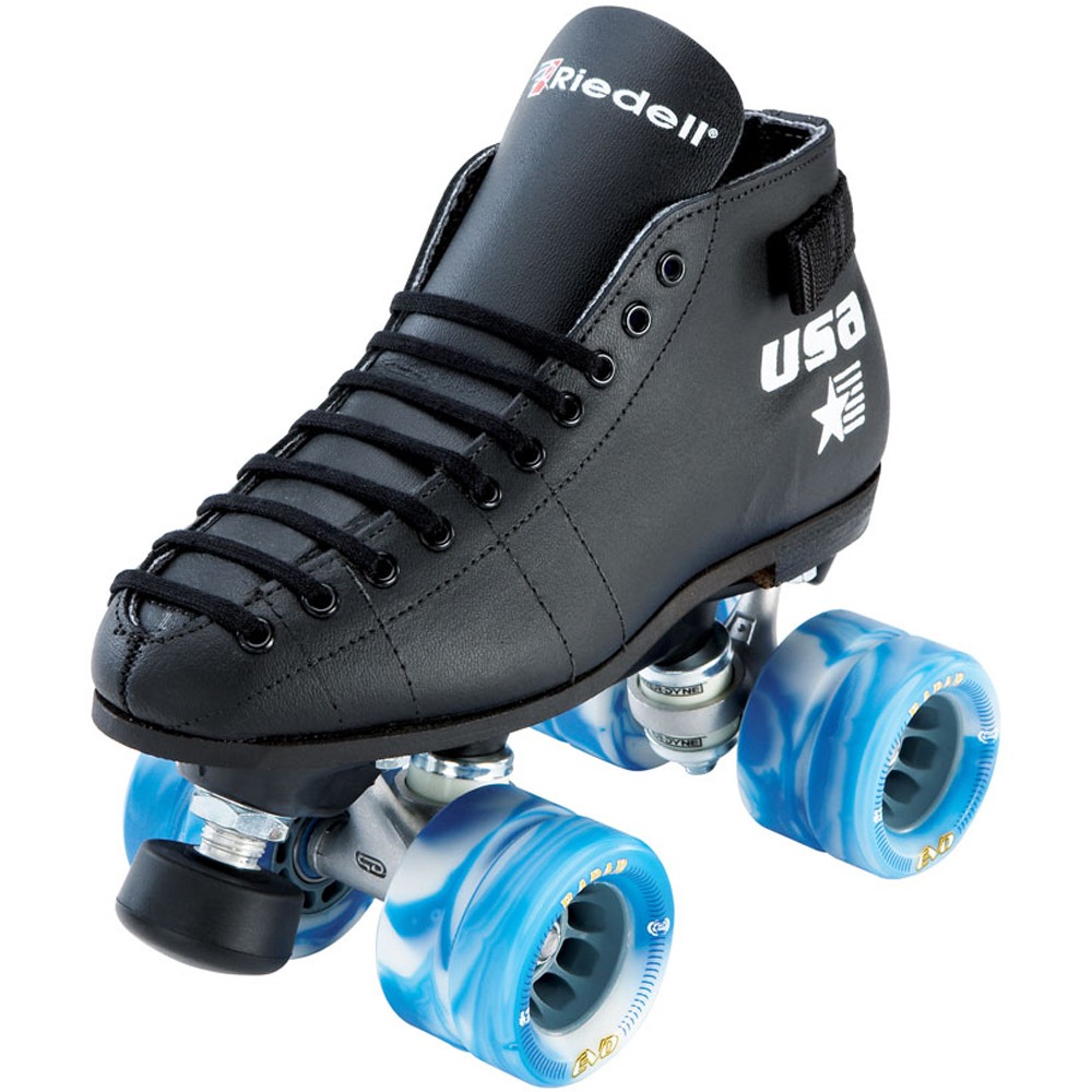 Riedell 122 Cobalt Boys Speed Roller Skates 2010